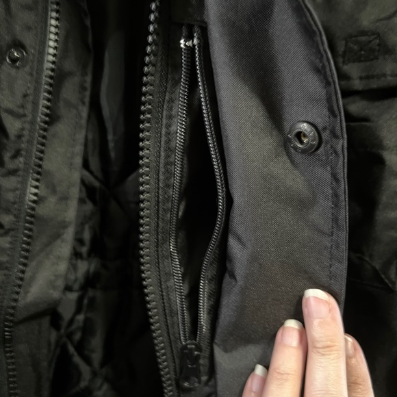 Terra Men's Large Black Winter Coat - Picture 9 of 11